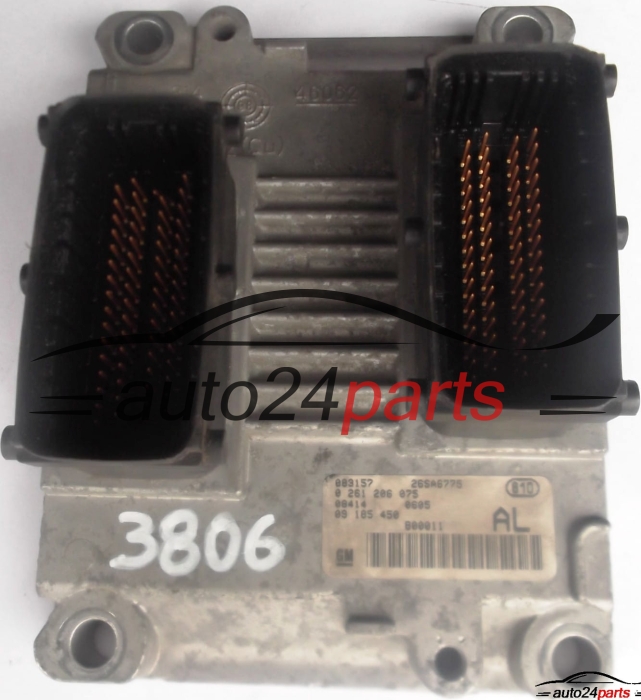 calculateur moteur pour opel chevrolet, holden, vauxhall corsa c 1.2 z12xe
