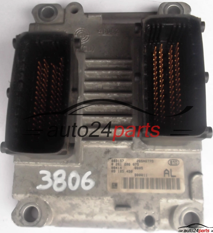 calculateur moteur pour opel chevrolet, holden, vauxhall corsa c 1.2 z12xe
