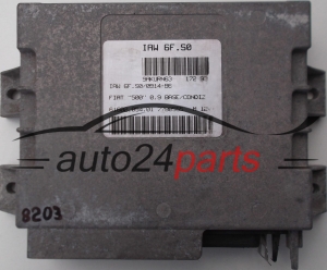 CALCULATEUR MOTEUR FIAT CINQUECENTO 500 0.9, MAGNETI MARELLI IAW 6F.S0, IAW6FS0, 61602.054.01, 6160205401, 7780555