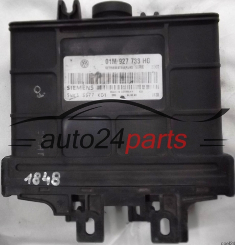 BOITE DE VITESSES AUTOMATIQUE SKODA OCTAVIA VW GOLF 1.6 01M927733HG, 01M 927 733 HG, SIEMENS 5WK3 3377 K01 5WK33377