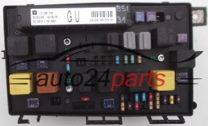 ELEKTRISCHER KASTEN SICHERUNGKASTEN SICHERUNG UND RELAIS STROMKASTEN RELAISKASTEN OPEL ASTRA H GM 13 206 748 GU, 13206748 GU, HELLA 5DK 008 668-48  5DK008668-48, 5DK00866848