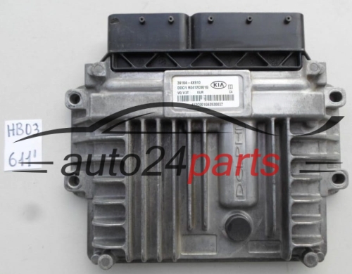 KOMPUTER STEROWNIK SILNIKA KIA CARNIVAL III 2.9 CRDI DELPHI R0412C001G, 39104-4X910, 391044X910 