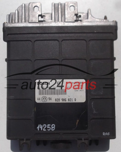 MOTORSTEUERGERÄT ECU STEUERGERAT VOLKSWAGEN GOLF BOSCH 0 281 001 241/242, 0281001241, 0281001242, 028 906 021 Q, 028906021Q