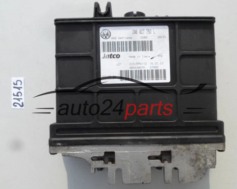 STEROWNIK SKRZYNI AUTOMATYCZNEJ VOLKSWAGEN Jatco ADC103.04, ADC10304, 09B 927 750 L, 09B927750L