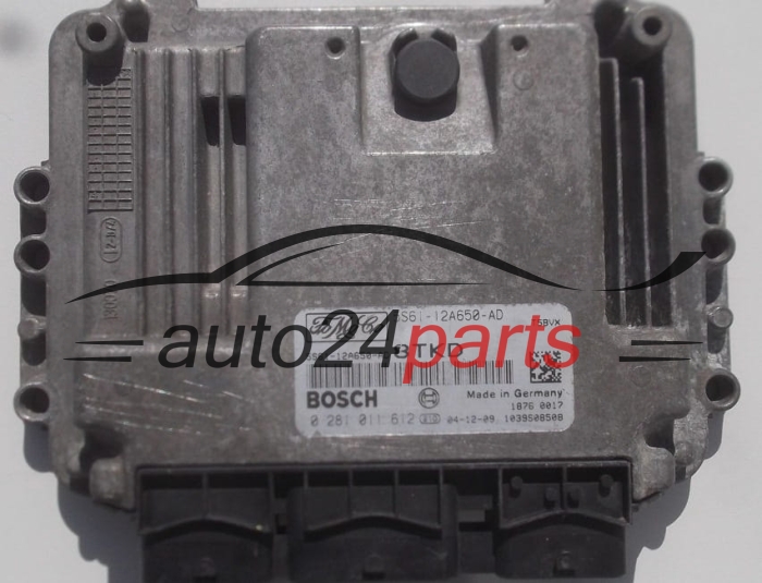MOTORSTEUERGERÄT ECU STEUERGERÄT  FORD 1.6 TDCI BOSCH 0 281 011 612, FoMoCo 5S61-12A650-AD