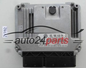 KOMPUTER STEROWNIK SILNIKA VW VOLKSWAGEN NEW BEETLE 2.0 TDI BOSCH 0 281 018 833, 0281018833, 03L 906 018 PM, 03L906018PM, EDC17C46