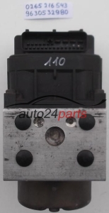 Pompa abs i sterownik PEUGEOT 406 0265216543 9630532980 0273004270 -  043 110 146 117