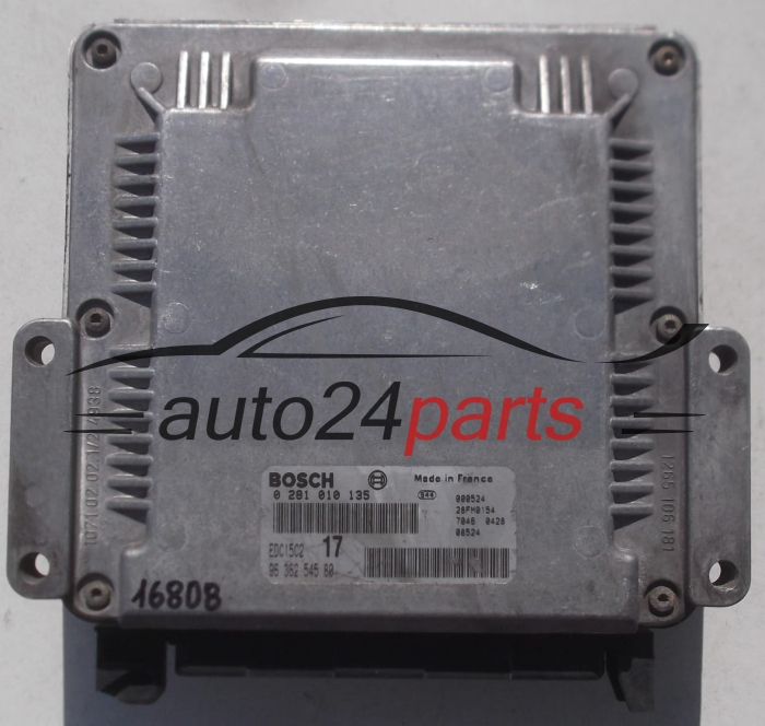 ECU CENTRALITA DE MOTOR PEUGEOT 806 2.0 HDI BOSCH 0 281 010 135, 0281010135, 9636254580, 28FM0154, EDC15C2 17