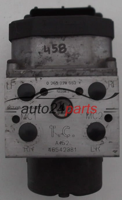Pompa ABS i sterownik FIAT PUNTO 0265220552 46542381 0273004428