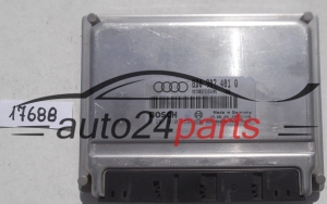 CALCULATEUR MOTEUR AUDI A4 2.5 TDI BOSCH 0 281 010 159, 0281010159, 8D0 907 401 Q, 8D0907401Q 