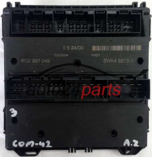 KOMFORTSTEUERGERÄT 6Q2937049, 6Q2 937 049, SIEMENS 5WK4 8213 A, 5WK48213A SEAT IBIZA SKODA FABIA VW POLO