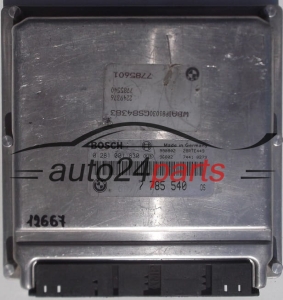 KOMPUTER STEROWNIK SILNIKA BMW E39 530D BOSCH 0281001830, 0 281 001 830, 7785540, 7 785 540, 7785595, 7 785 595, 2249375, 2 249 375 - 
