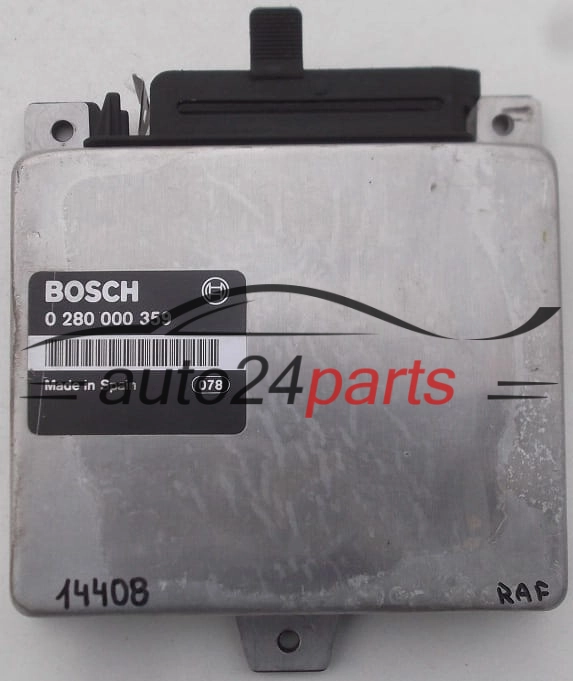KOMPUTER STEROWNIK SILNIKA PEUGEOT 205 309 1.9 GTI BOSCH 0280000359, 0 280 000 359, 0986261723, 0 986 261 723, 9154026580, 91 540 265 80
