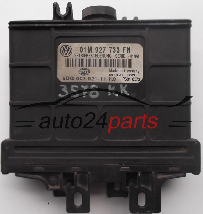 GETRIEBESTEUERGERÄT GETRIBESTEUERUNG SKODA OCTAVIA 1.8 01M927733FN, 01M 927 733 FN, HELLA 5DG007921-11, 5DG 007 921-11