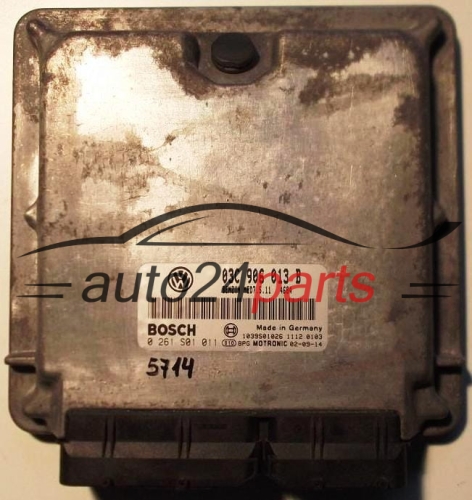 Calculateur Moteur VOLKSWAGEN POLO 1.4 FSI BOSCH 0 261 S01 011,  03C 906 013 B