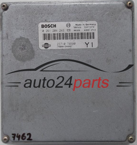 CALCULATEUR MOTEUR NISSAN MICRA 1.0 BOSCH 0 261 204 243,  23710 74B00