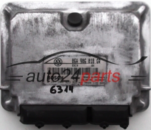 KOMPUTER STEROWNIK SILNIKA VW VOLKSWAGEN SKODA 2.0 BOSCH 0 261 206 923, 0261206923, 06A 906 018 GR, 06A906018GR - 6314