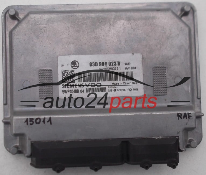 SIEMENS 5WP40400 04, 5WP4040004, 03D 906 023 B, 03D906023B