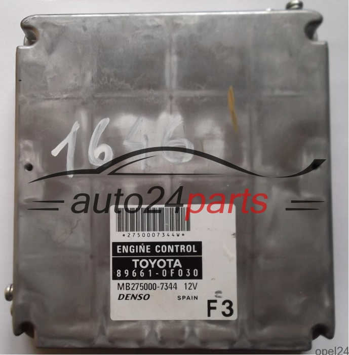 calculateur moteur pour toyota verso 1.8