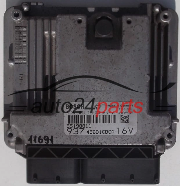KOMPUTER STEROWNIK SILNIKA ALFA ROMEO 147 1.9 JTD BOSCH 0 281 011 429