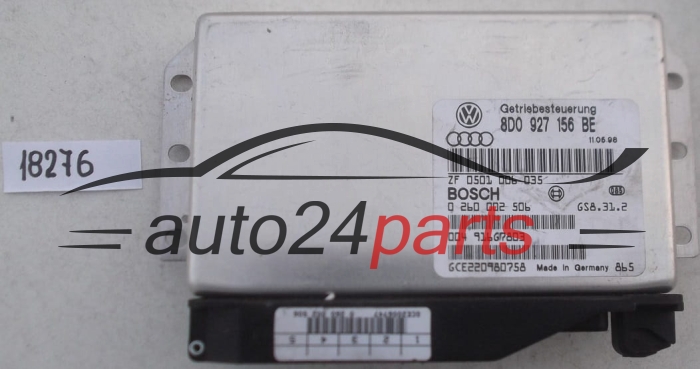 STEROWNIK SKRZYNI AUTOMATYCZNEJ AUDI A4 BOSCH 0 260 002 506, 0260002506, 8D0 927 156 BE