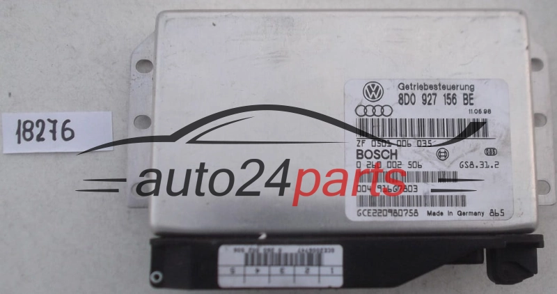 STEROWNIK SKRZYNI AUTOMATYCZNEJ AUDI A4 BOSCH 0 260 002 506, 0260002506, 8D0 927 156 BE