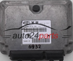 CENTRALITA DE MOTOR VW VOLKSWAGEN LUPO 1.4, 61600.419.06, 6160041906, 036 906 014 BJ, 036906014BJ, IAX4AV.V8, MY2