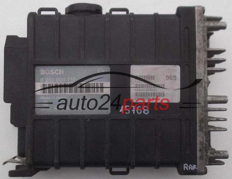 Sterownik silnika VW VOLKSWAGEN PASSAT JETTA SEAT TOLEDO 1.8 443907403G BOSCH 0280000739 - 9397 13402 13745 13993 13997 15513 15604 15768 15771