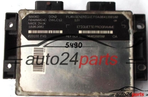 ECU CENTRALITA DE MOTOR CITROEN C15 1.9 LUCAS R04080024D PSA: 9641390180 SOFT 9646260580, DCN2, DWLC12
