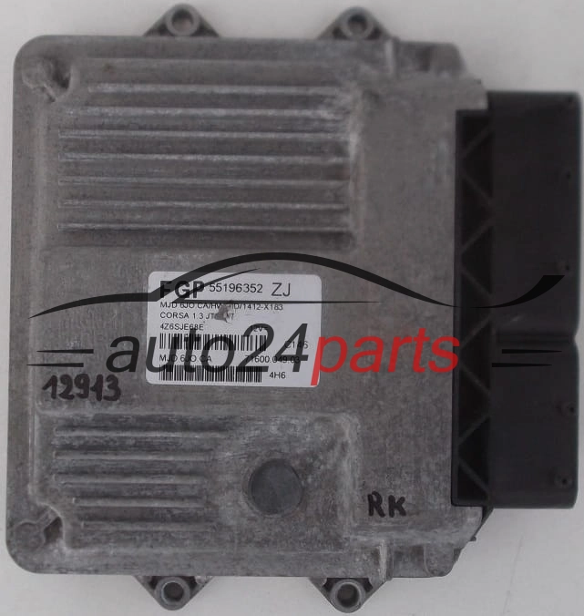 KOMPUTER STEROWNIK SILNIKA OPEL CORSA 1.3 JTD MAGNETI MARELLI MJD 6JO.CA, MJD6JOCA, MJD6J0.CA, FGP 55196352 ZJ, 55196352ZJ, 71600.049.03, 7160004903