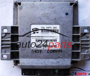 CALCULATEUR MOTEUR PEUGEOT 406 2.0 IAW48P2309, IAW48P2.309, IAW 48P2.309, HW9644955480, HW 9644955480, 16588004, 16.588.004, SW9650329980, SW 9650329980, 16572044, 16.572.044