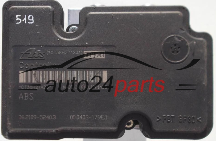 POMPE HYDRAULIQUE ET CALCULATEUR d'ABS MAZDA FoMoCo D651-437A0-D,  ATE 06.2109-5240.3