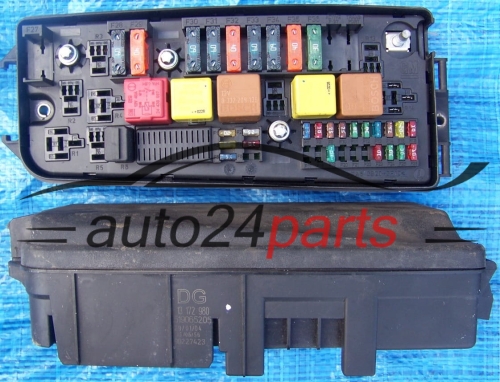 CAJA ELECTRICA DE FUSIBLES Y RELES OPEL VECTRA C SIGNUM 13171980 DG, 93180087, 6238052, 62 38 052