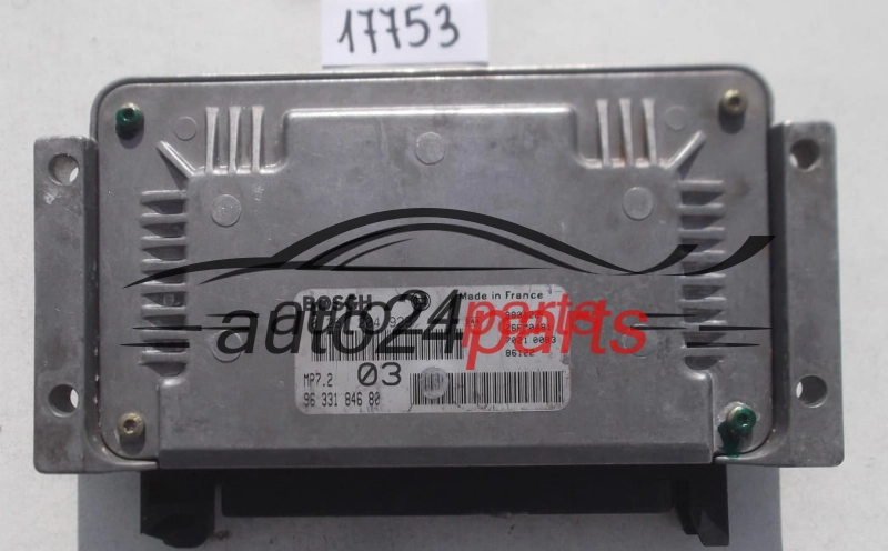 MOTORSTEUERGERÄT ECU STEUERGERAT CITROEN SAXO 1.6, BOSCH 0 261 204 929