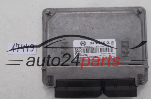 MOTORSTEUERGERÄT ECU STEUERGERAT SKODA OCTAVIA 1.6 CONTINENTAL 