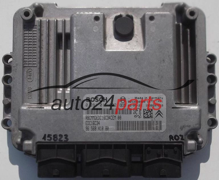  ECU ENGINE CONTROLLER CITROEN PEUGEOT 1.6 HDI