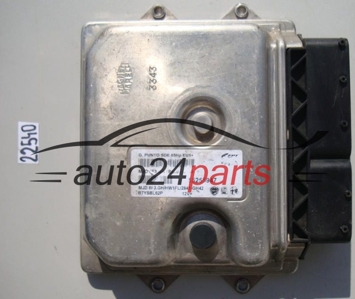 KOMPUTER STEROWNIK SILNIKA FIAT 1.3 JTD Magneti Marelli MJD 8F3.GH, MJD8F3GH, FPT 55255947, BC.0117704.A, BC0117704A