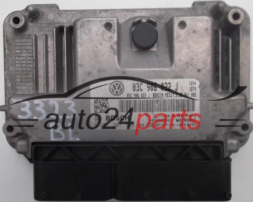 KOMPUTER STEROWNIK SILNIKA VW VOLKSWAGEN GOLF 1.4 TSI 03C906022J, 03C 906 022 J, BOSCH 0261201788, 0 261 201 788, BENZIN MED17.5.20 CAXA 1579, 1039S23631 - 