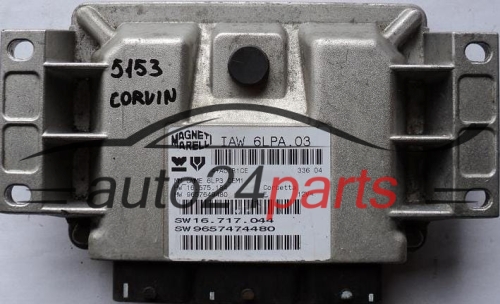 MOTORSTEUERGERÄT ECU STEUERGERÄT  CITROEN C2 2.0 MAGNETI MARELLI IAW 6LPA.03