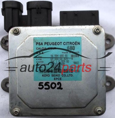 Ecu Módulo de control de dirección asistida CITROEN PEUGEOT 96 584 680 80