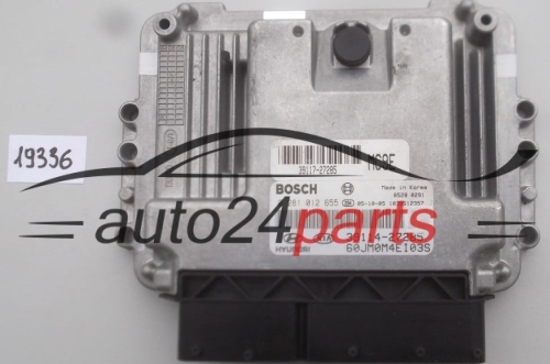 KOMPUTER STEROWNIK SILNIKA HYUNDAI TUCSON 2.0 CRDI BOSCH 0 281 012 655, 0281012655, 39114-27285, 3911427285 
