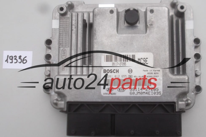 KOMPUTER STEROWNIK SILNIKA HYUNDAI TUCSON 2.0 CRDI BOSCH 0 281 012 655, 0281012655, 39114-27285, 3911427285 