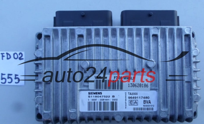 CITROEN C5 2.0 S118047522 B, S118047522B, 9649117480
