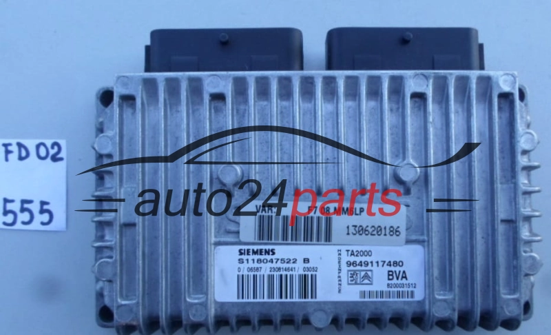 CITROEN C5 2.0 S118047522 B, S118047522B, 9649117480