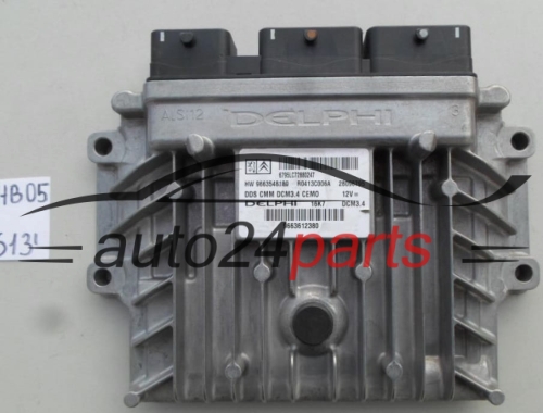 MOTORSTEUERGERÄT ECU STEUERGERAT CITROEN PEUGEOT R0413C006A, 28096795