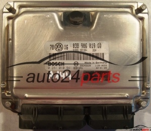 CALCULATEUR MOTEUR VW VOLKSWAGEN PASSAT 1.9 TDI 038906019GQ, BOSCH 0 281 010 941, 0281010941, 28SA5628 