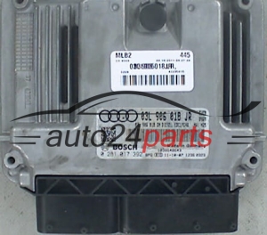 CENTRALITA DE MOTOR AUDI A4 S4 2.0 TDI BOSCH 0 281 017 392, 0281017392, 03L 906 018 JR, 03L906018JR 