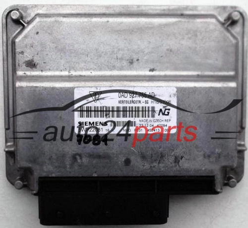 STEROWNIK SKRZYNI AUTOMATYCZNEJ PORSCHE CAYENNE SIEMENS 5WP22081, 0AD 927 755 AD, 0AD927755AD - 7081, 12857