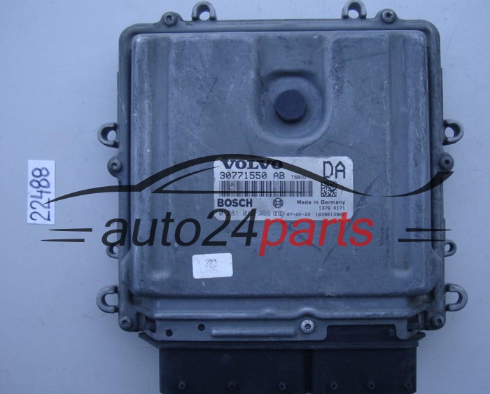 MOTORSTEUERGERÄT ECU STEUERGERAT VOLVO 2.4 TDI BOSCH 0 281 012 103, 0281012103, 30771550 AB