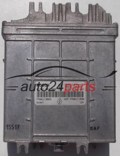 KOMPUTER STEROWNIK SILNIKA RENAULT MEGANE 1.9 DIESEL BOSCH 0281001969 8200059883 7700113863 HOM7700111552